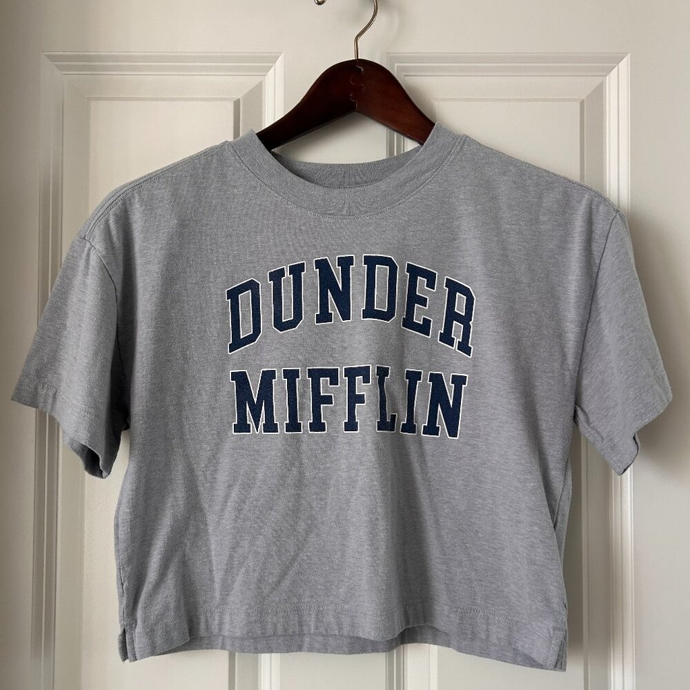 Dunder Mifflin Gap Teen Cropped Tee